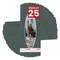 Dark Grey Suede Mat Board for 8x20 Frames - Oval Opening for 5x15 Photos